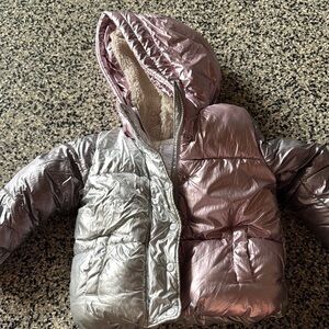 GAP Sherpa Jacket with Silver Accents